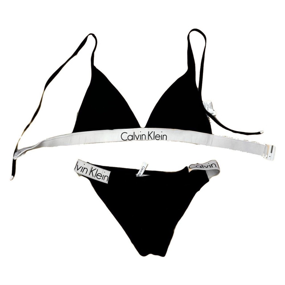 Calvin Klein Black and White Bikini